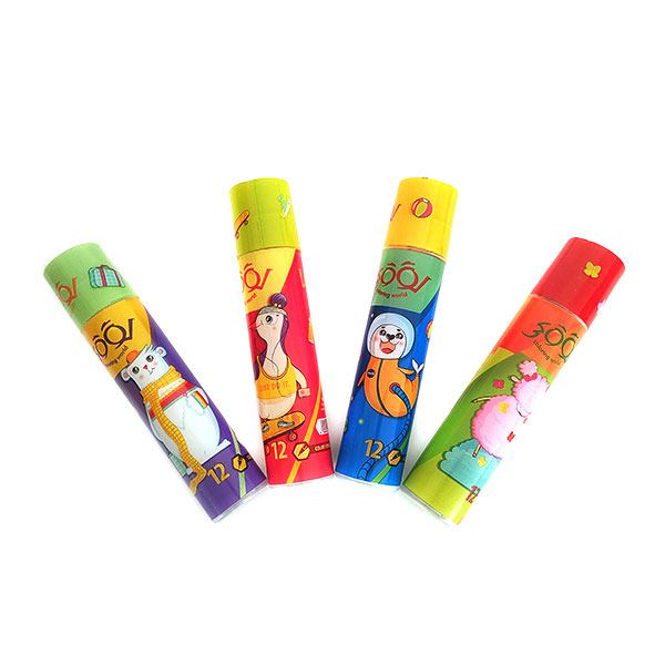 مداد رنگی 12 رنگ لوله ای لوکی